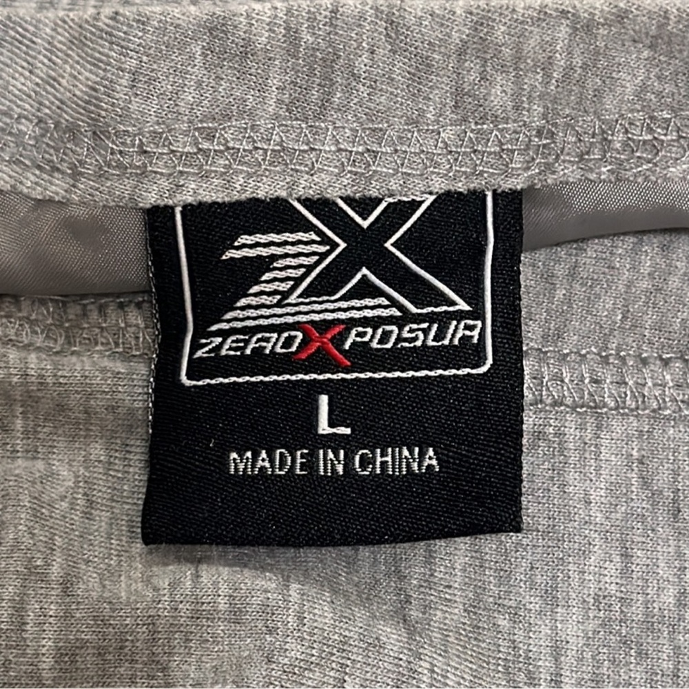 Zeroxposur Gray Palms Reversible Jacket~Size L - Picture 9 of 11